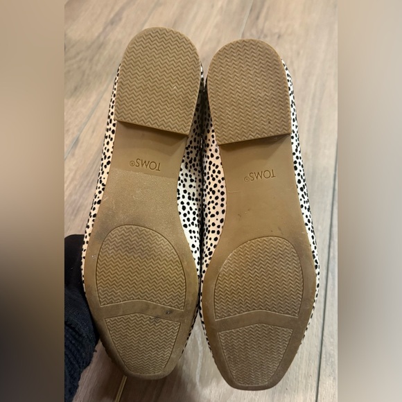 TOMS Briella Ballet Flats in a mini cheetah - Picture 3 of 6
